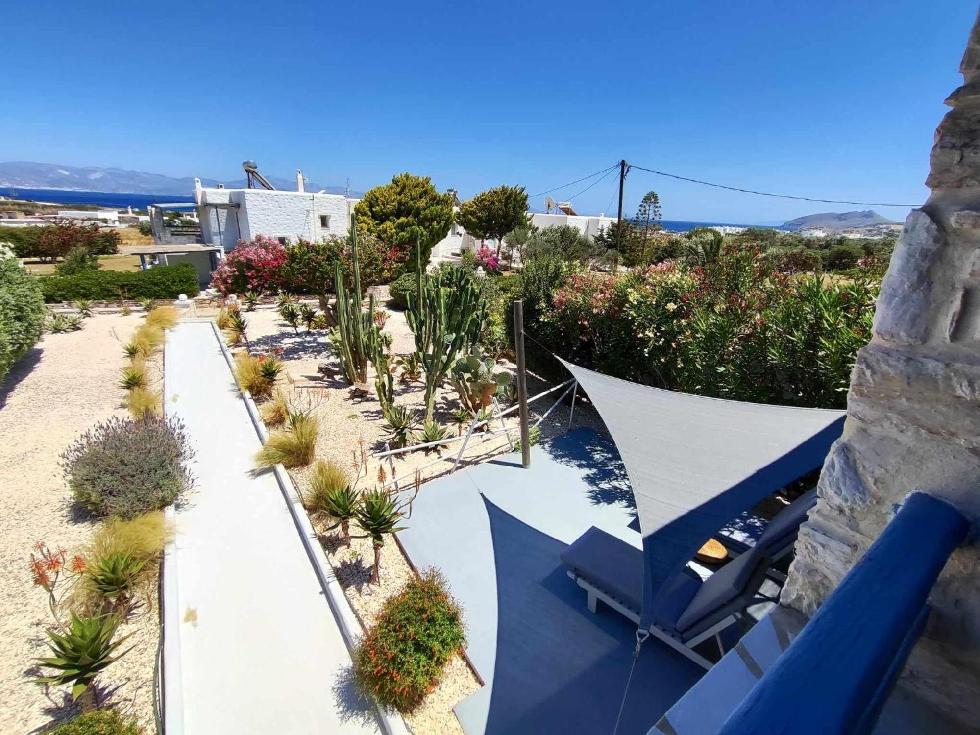 Island Magic - Seaview Villa With Jacuzzi Pool Ambelas Eksteriør bilde