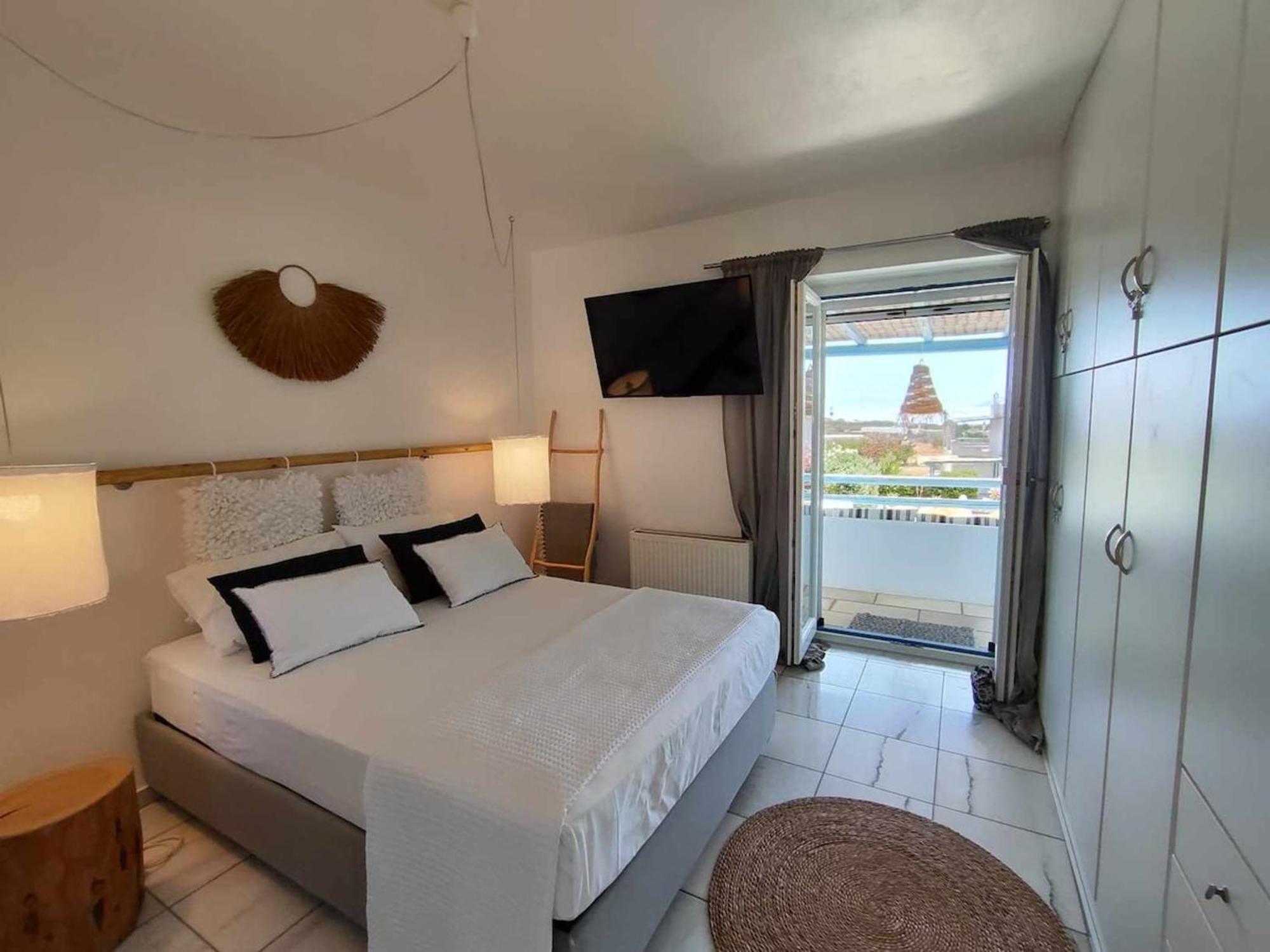 Island Magic - Seaview Villa With Jacuzzi Pool Ambelas Eksteriør bilde