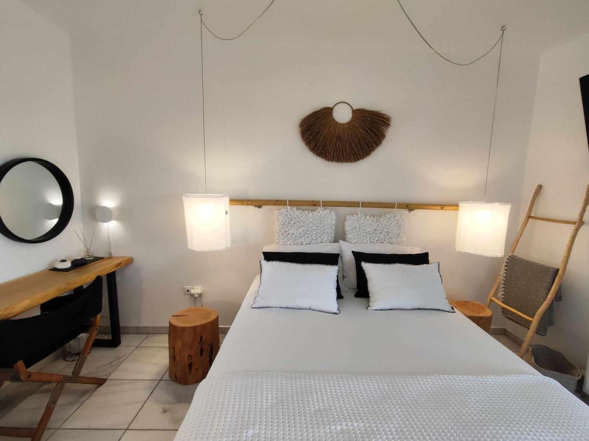 Island Magic - Seaview Villa With Jacuzzi Pool Ambelas Eksteriør bilde