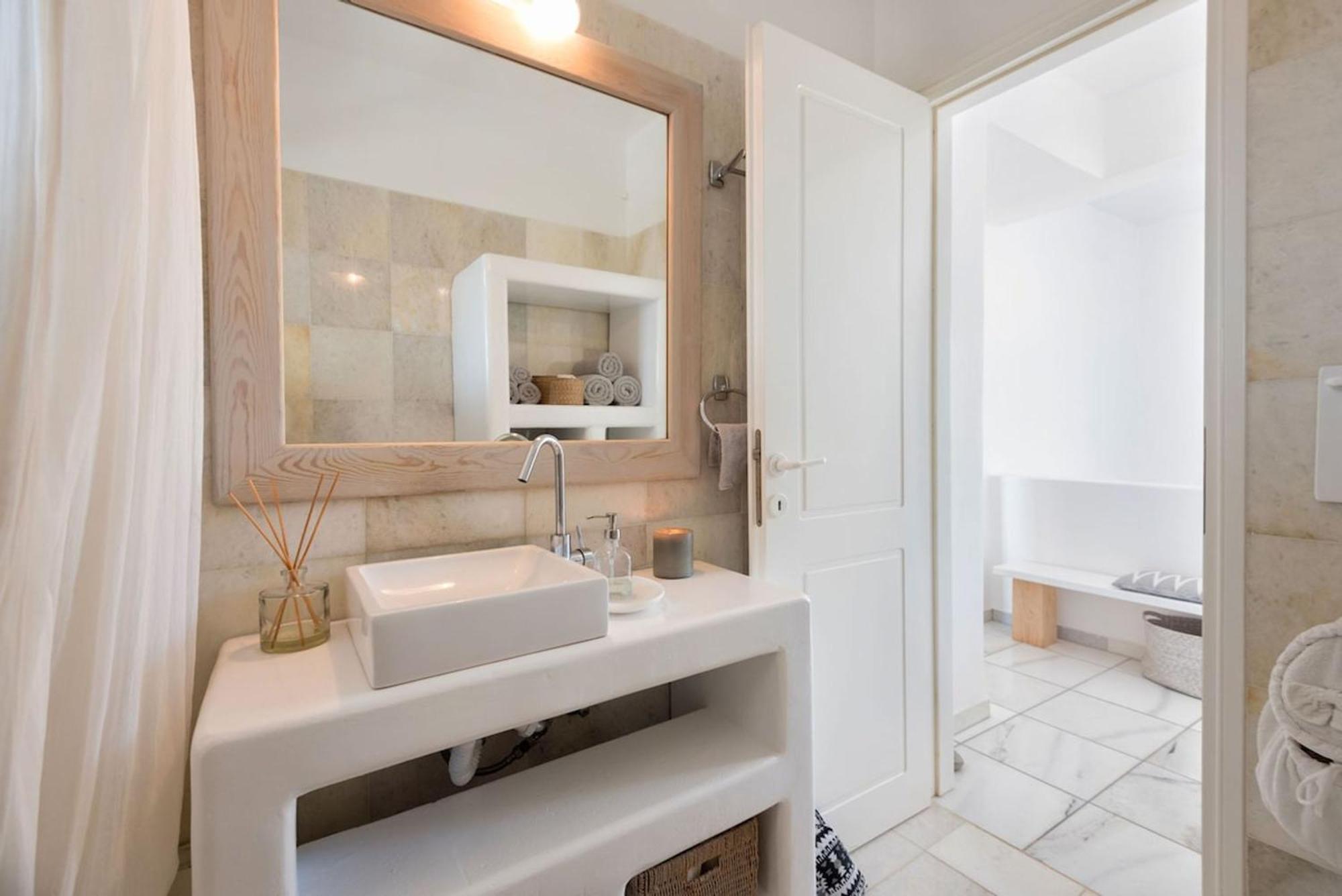 Island Magic - Seaview Villa With Jacuzzi Pool Ambelas Eksteriør bilde